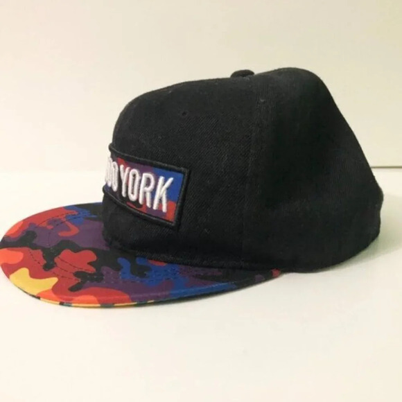 Zoo  York Hat Adjustable Snapback Rainbow Camo Bill Embroidered Logo - Picture 13 of 13